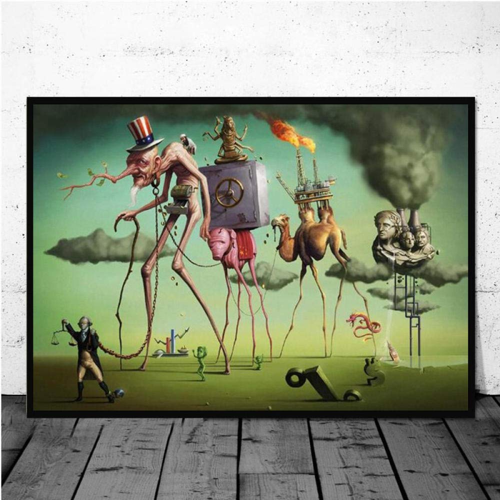 Amazon.co.jp: Bizarre Dreamy Image Poster PosterSalvador Dali